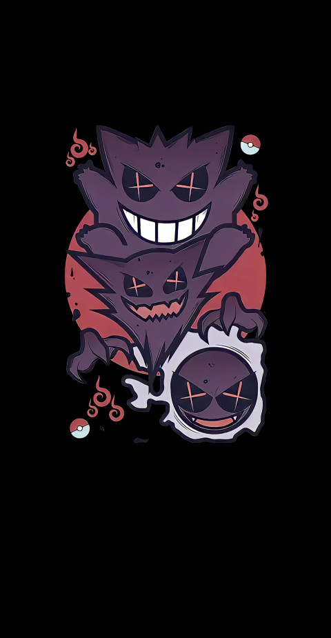 Epic Gengar Mobile Image for Pokemon Lovers