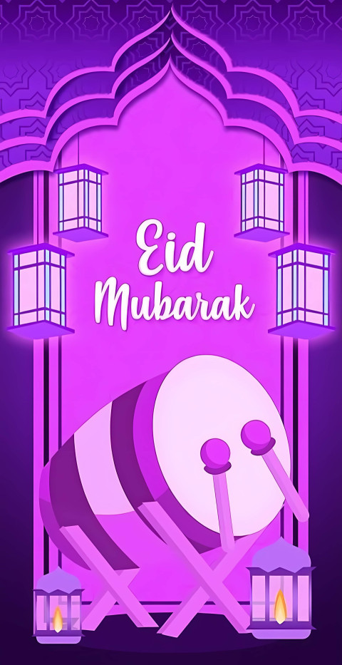 Eid Mubarak Mobile Wallpaper HD