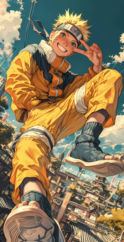 Naruto Shippuden HD Epic Wallpaper of Action