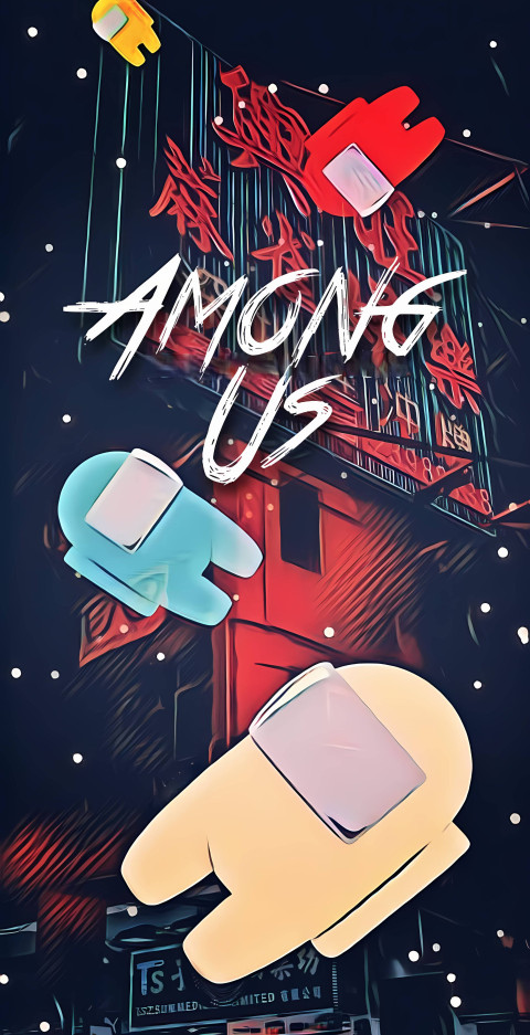 Among Us Game Phone Wallpaper