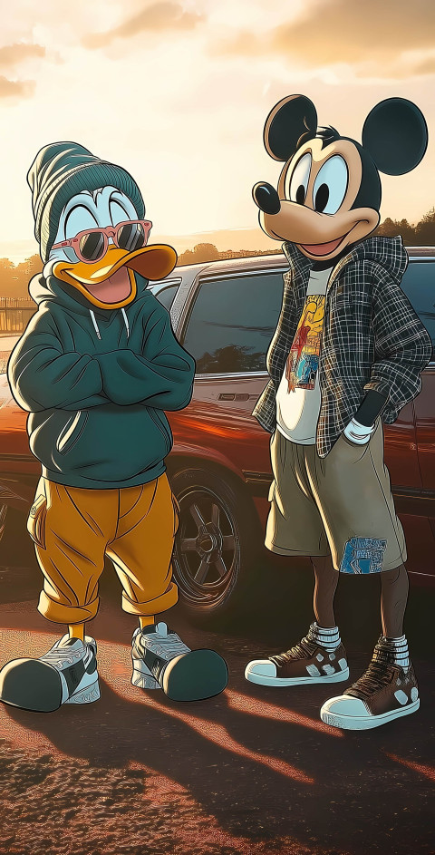 Iconic Mickey Mouse Wallpaper in Resolution