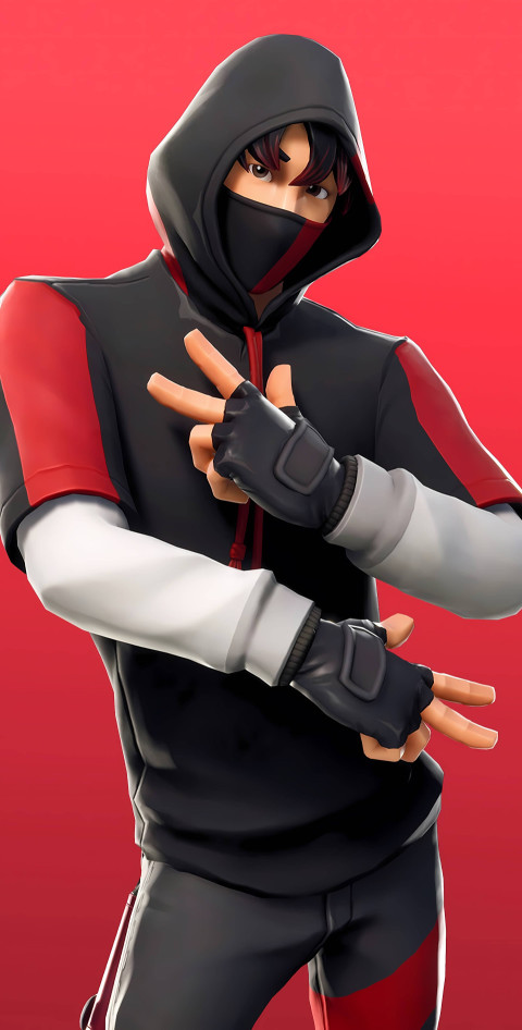 Fortnite Wallpaper 4K Red Background Image use To Phone Screen
