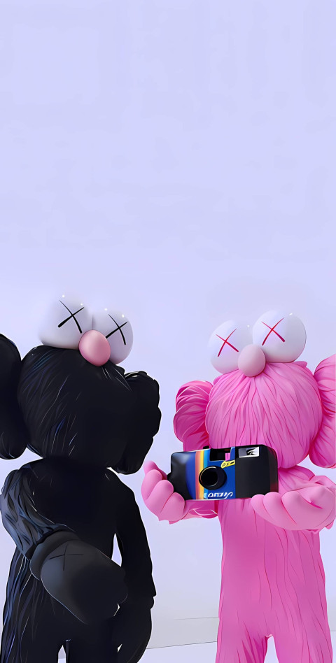Modern KAWS Wallpaper Stunning Picture for Android Device