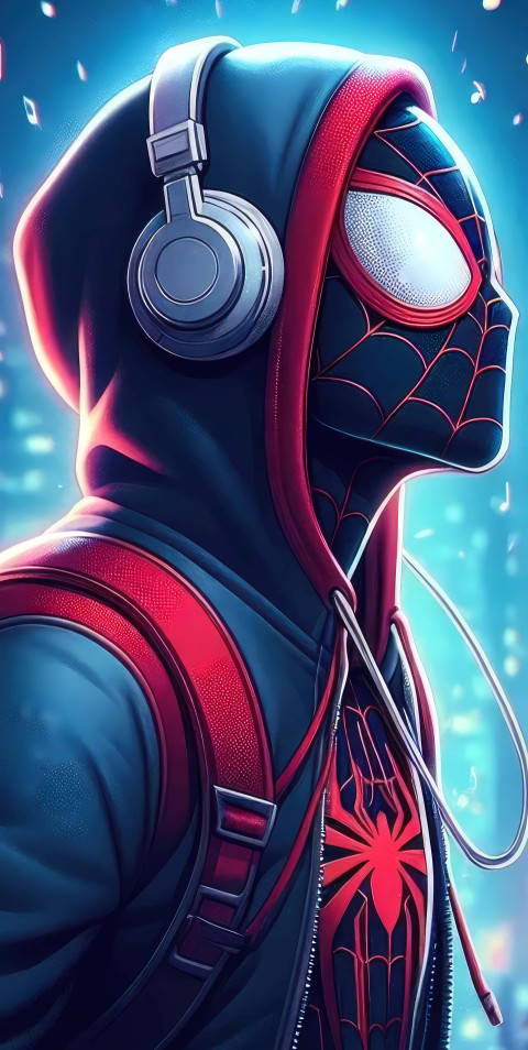 Spiderman Close-Up Photo for Your Phone