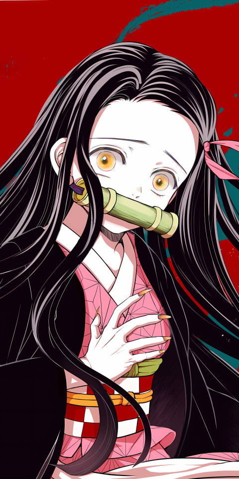 Nezuko Kamado Cute Demon Slayer Photo