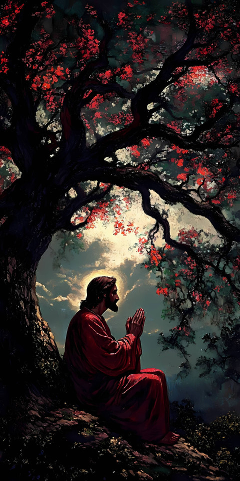 Mobile Wallpaper of Lord Jesus Christ