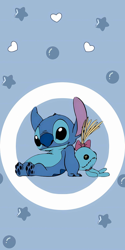 Cute Stitch Lock Screen Wallpaper For Mobile