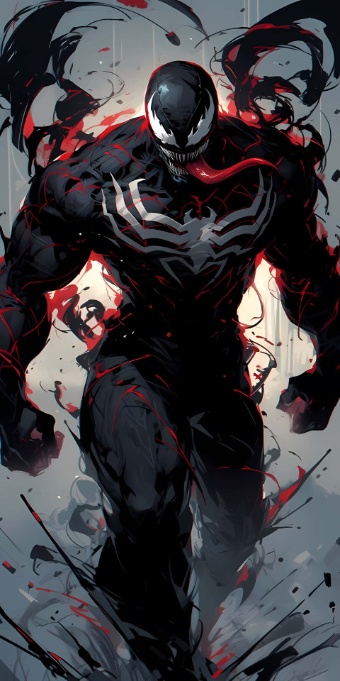 Venom Symbiote Dripping Wallpaper