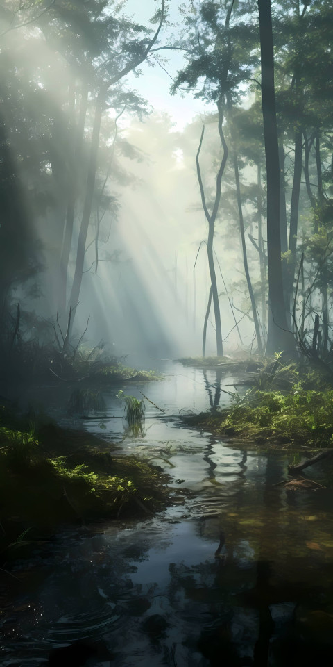 4K Deep Jungle Forest Mobile Wallpaper