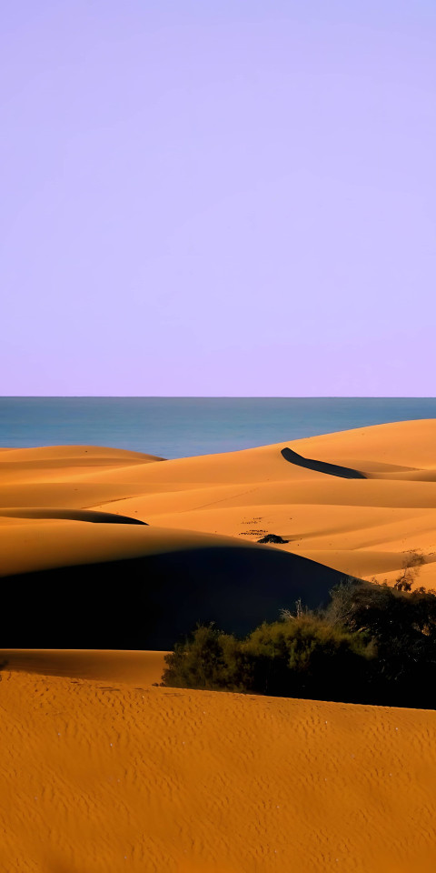 Stunning Desert Mountain for iPhone Wallpaper 4K