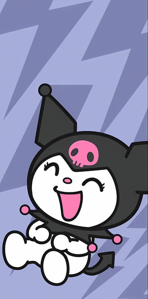 Kuromi Anime Mobile Wallpaper 4K