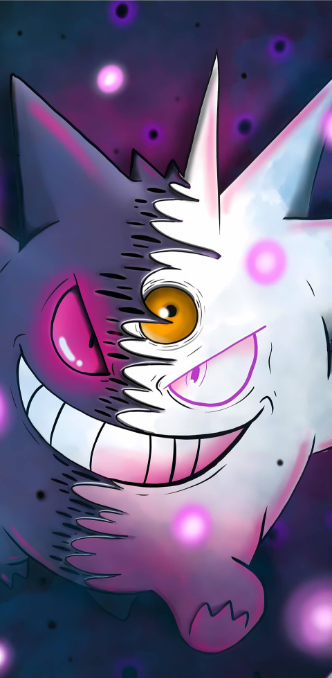 Gengar Mobile Wallpaper Spooky Designs for Your Phone