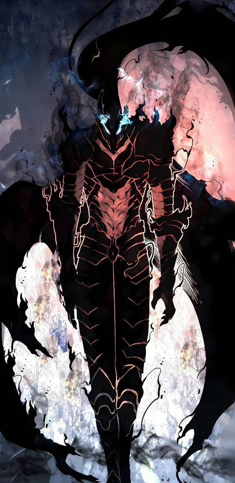 Vibrant Solo Leveling Mobile Wallpaper