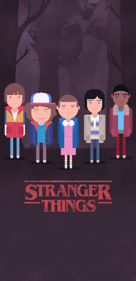 Stranger Things in the Wood 4K Smartphone