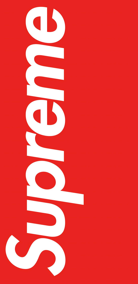 Supreme red logo 4k wallpaper phone