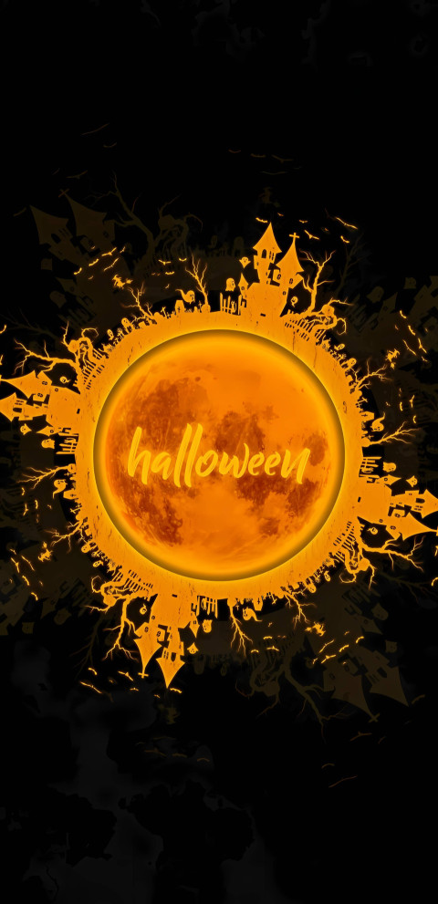 Spooky Halloween Phone Image