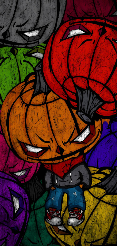 Chic Halloween Aesthetic Wallpaper 4K