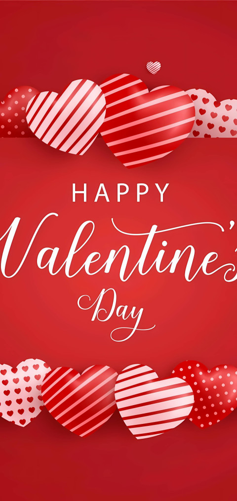 Sweet Candy Hearts Valentine Wallpaper