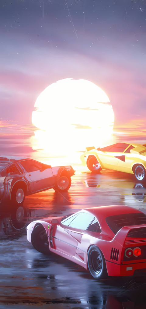 Neon Streets Need for Speed Mobile Image