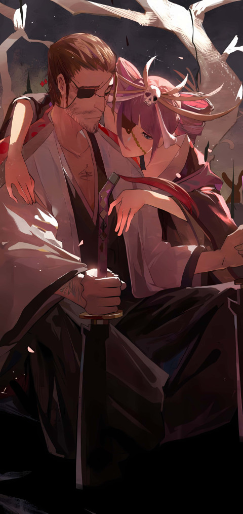 Bleach Shinigami Style Phone Wallpaper