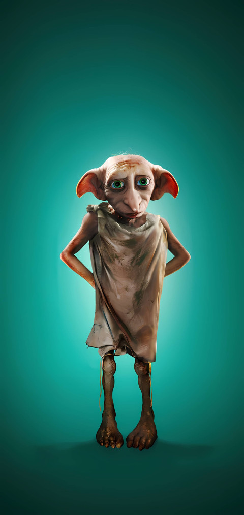 Cute Dobby Mobile Wallpaper 4K