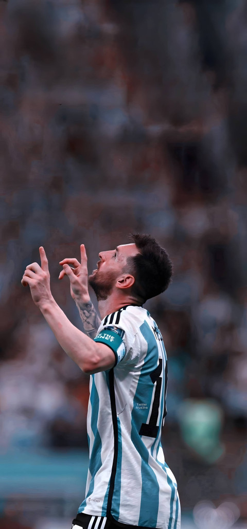 Messi Goal Celebration Wallpaper