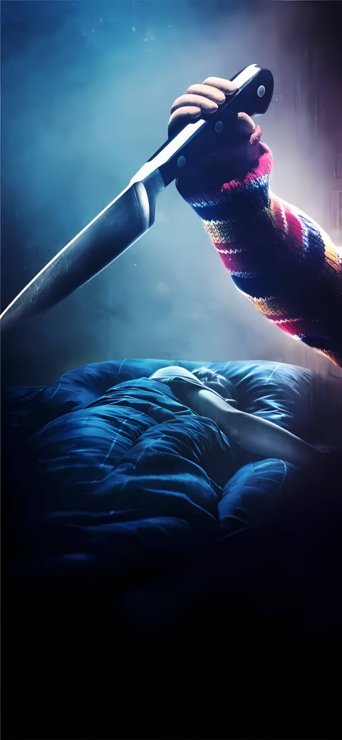 Spooky knife Wallpaper For Phone