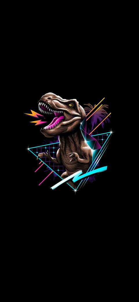 Realistic Dinosaur 3D Wallpaper