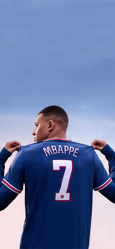 Free Kylian Mbappé Mobile Wallpaper Download