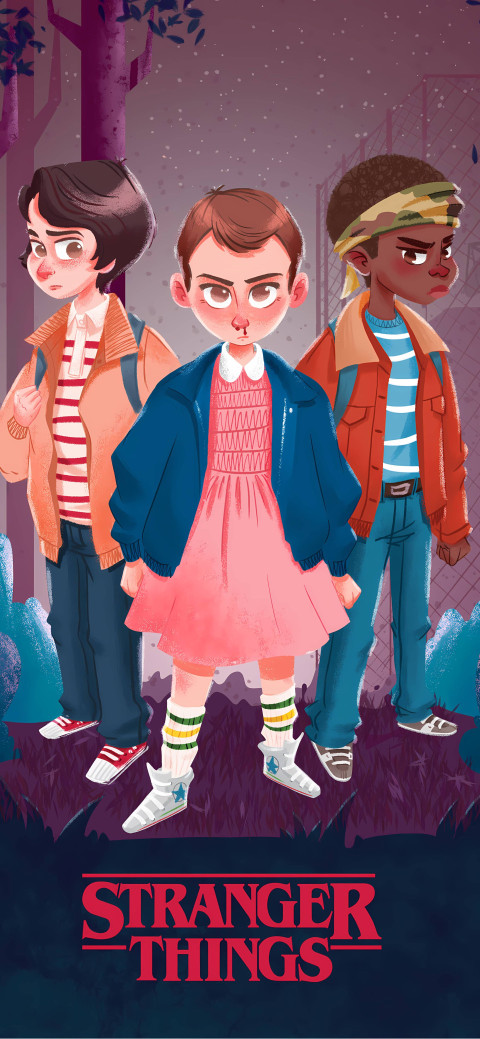 Stranger Things Mystery Girl Theme 4K mobile