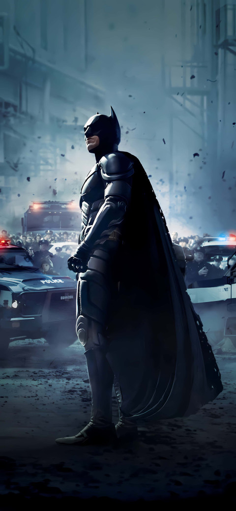 Batman Gotham City at Night Wallpaper