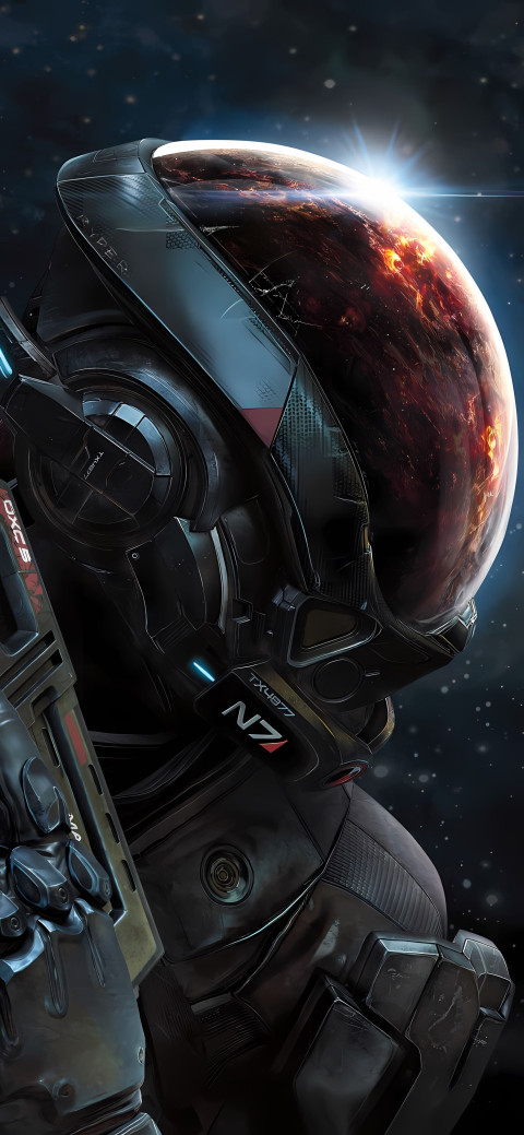 Mass Effect iPhone Ultra HD Art