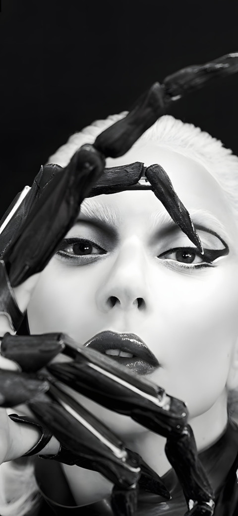Modern Lady Gaga Mobile Wallpaper