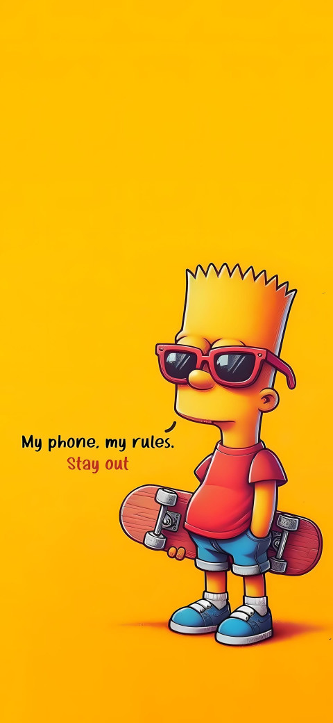 Bart Simpson Attitude Picture For Phone 4K