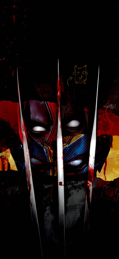 Stunning Deadpool & Wolverine Mobile Picture