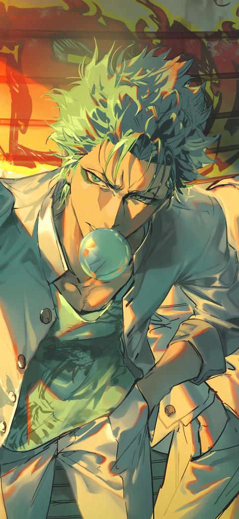 Bleach Strong Hero Phone Wallpaper