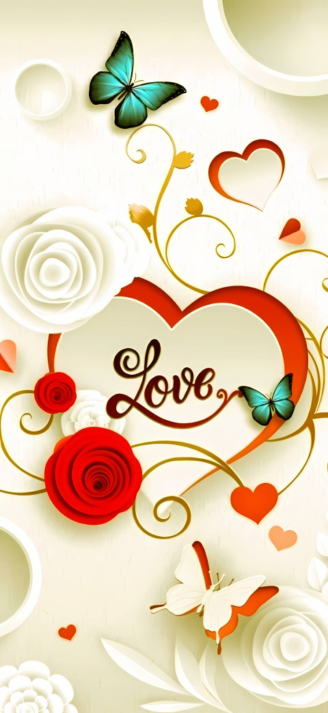 Valentine Day Mobile Wallpaper for Couples