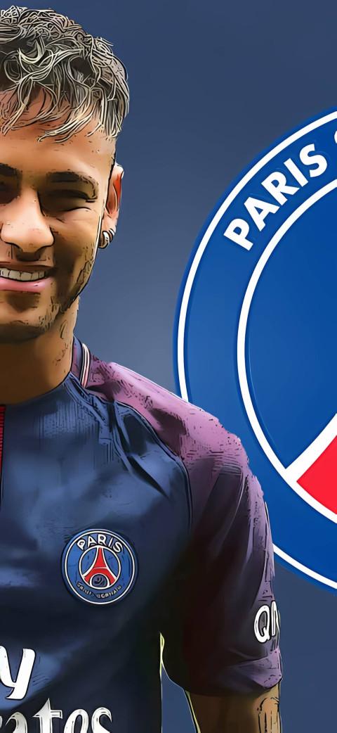 HD Neymar Portrait Pic Wallpaper For Phone