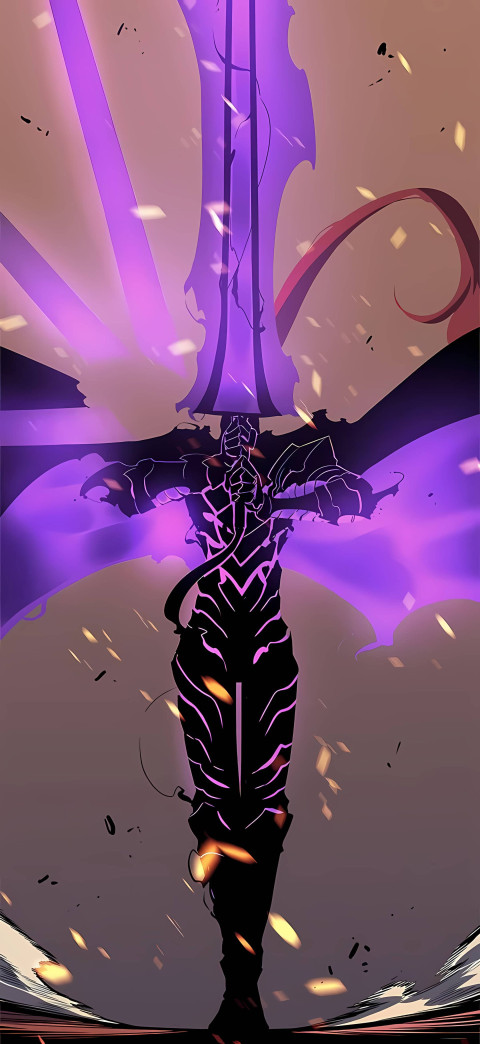 High Detail Solo Leveling Mobile Image