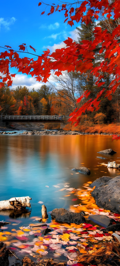 Dramatic Scene Mobile Background
