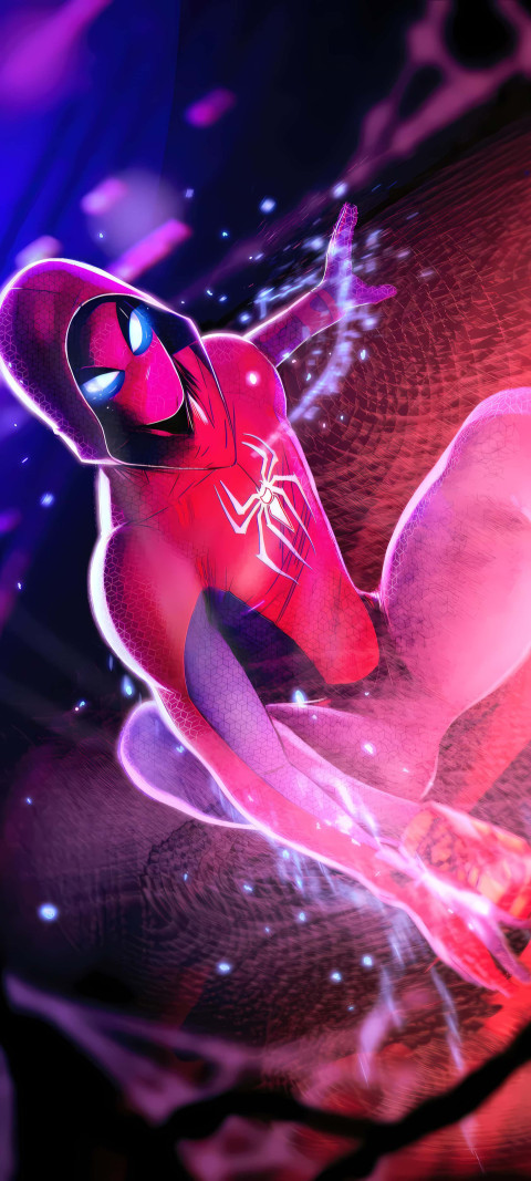 Spiderman Heroic Stance Wallpaper in HD