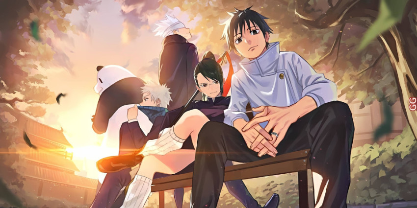 Jujutsu Kaisen Desktop Wallpaper for Save