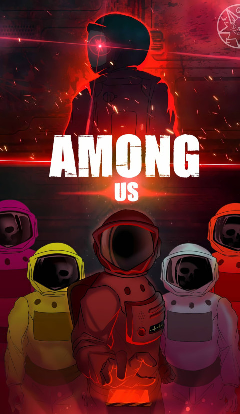 Among Us Game Mobile Background