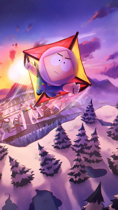 South Park Kyle With the Kite Wallpaper