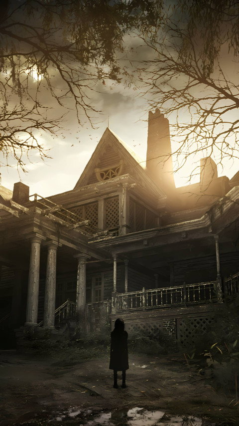 Resident Evil Dark Theme Mobile Pic