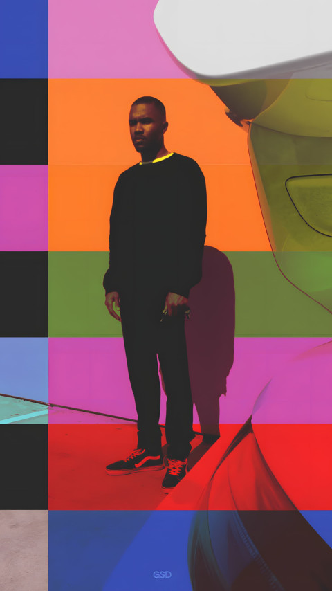 High-Quality Frank Ocean Phone Wallpaper