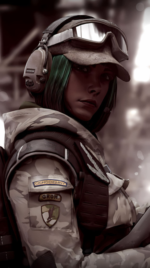 Rainbow Six Siege 4K Phone Graphic