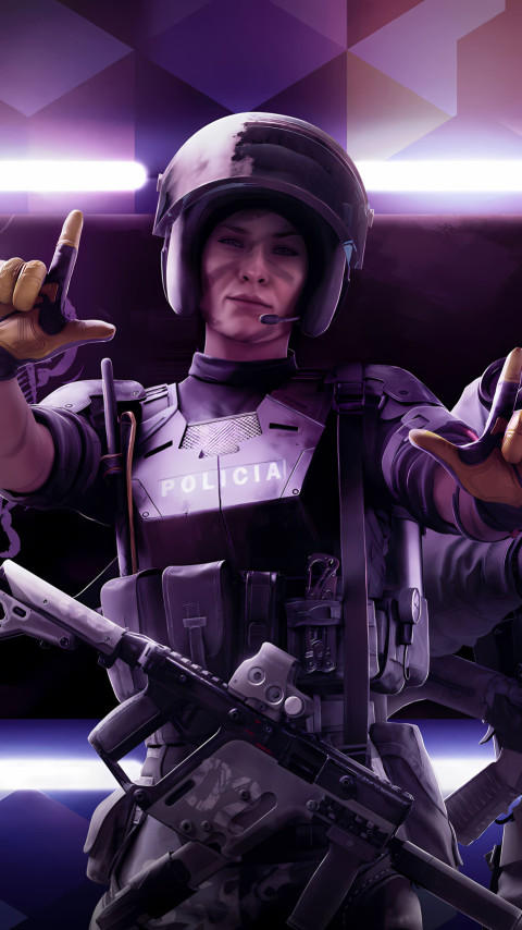 Rainbow Six Siege 4K Smartphone Pic