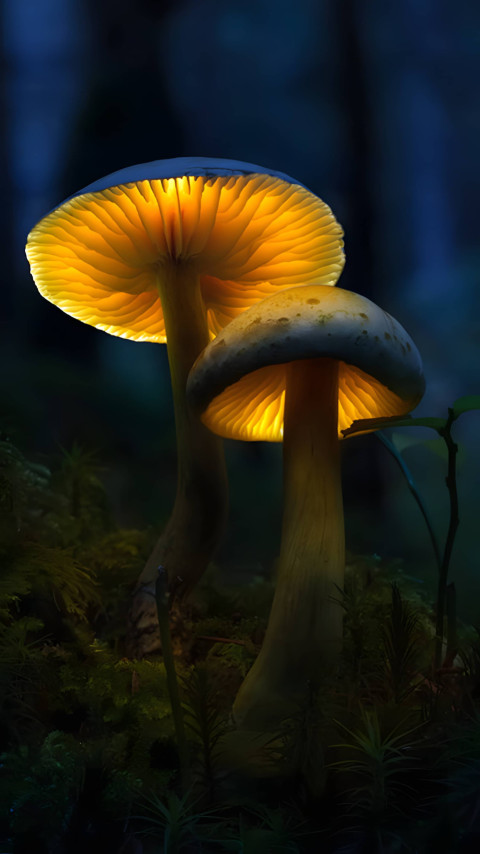 Sweet Mushroom Wallpaper for Phone Adorable & Cute 4K
