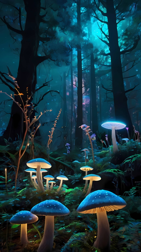 Mushroom Themed Phone Image for a Unique Look